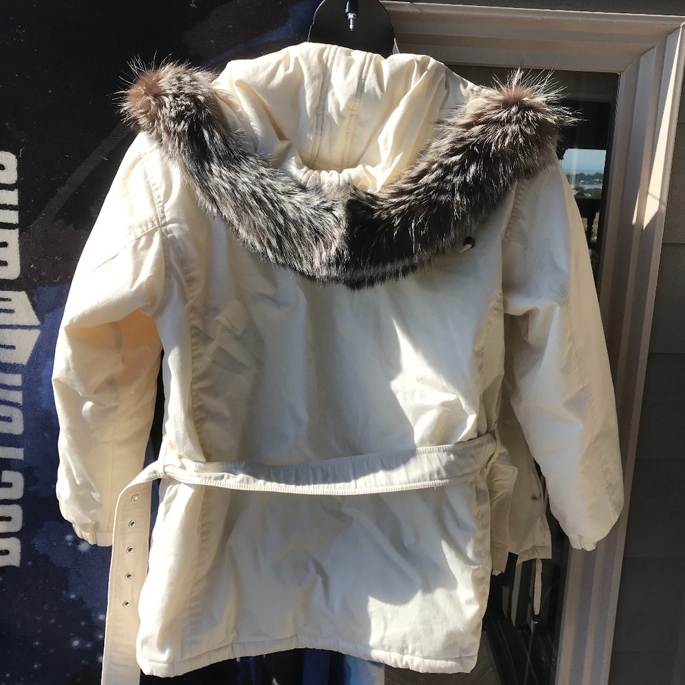 Vampire (Italy) ski or apres-ski long jacket vintage luxury, 48/16